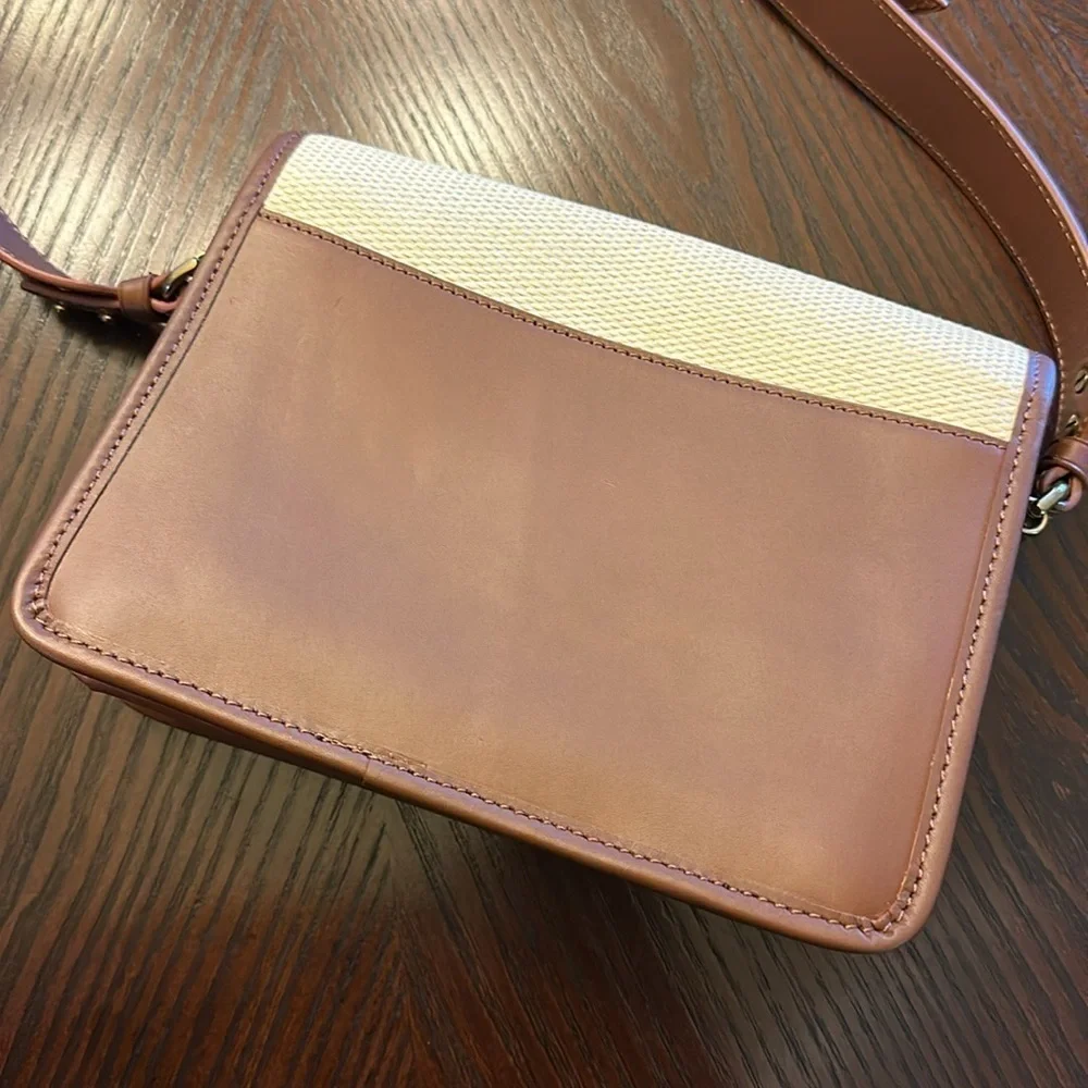 Copenhagen Satchel Bag in Straw - J. Crew NWOT